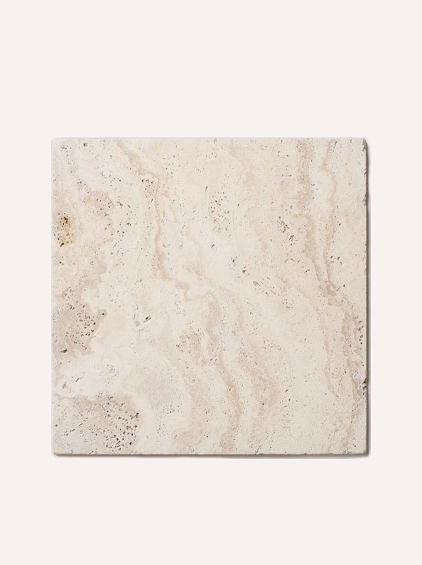 white travertine