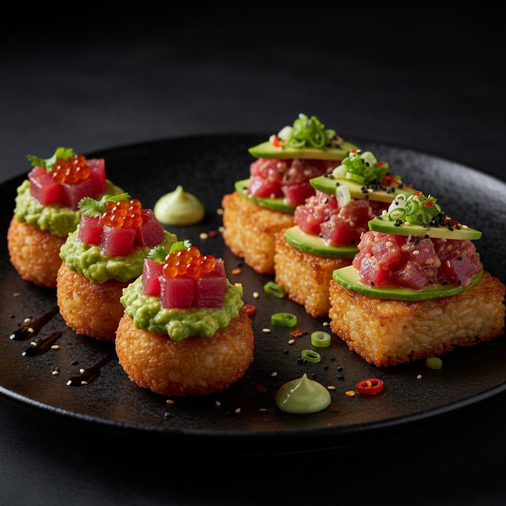 Tuna Guacamole Bombas